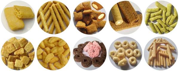 臺灣米餅粗糧夾心米果生產(chǎn)線 打造健康休閑零食的膨化食品設備